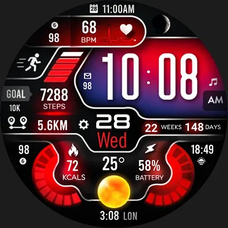 ML2U 258 Watch Face screenshot 29