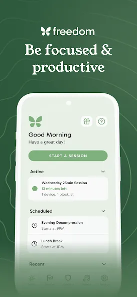 Freedom: App & Website Blocker screenshot 1