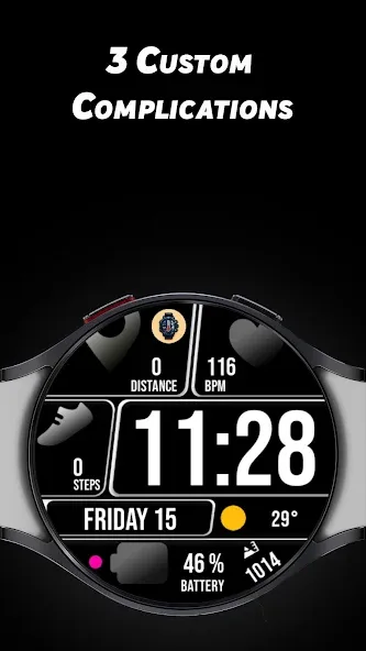 Colorful Tiles 2 - Watch face screenshot 6