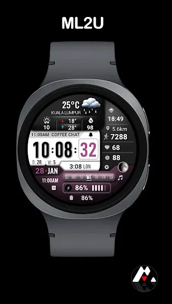 ML2U 377 Watch Face screenshot 7