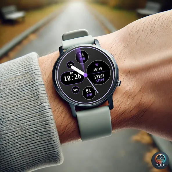 Pure Classic Watch Face screenshot 4
