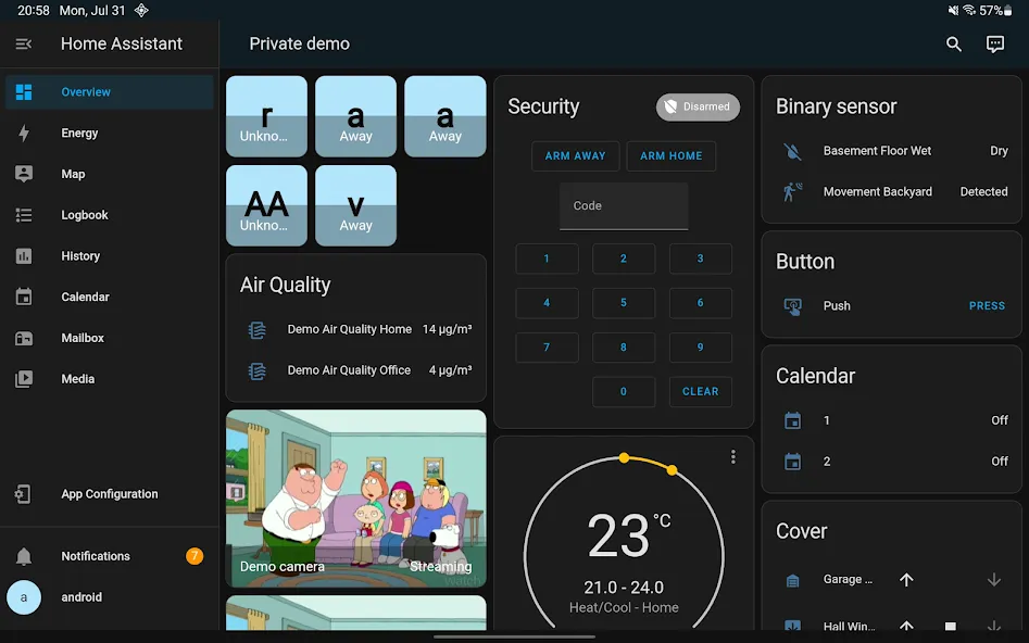 Home Assistant screenshot 7