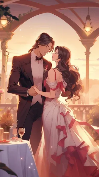 选择你的命运.视觉小说与爱情选择.创造你的浪漫故事. screenshot 8