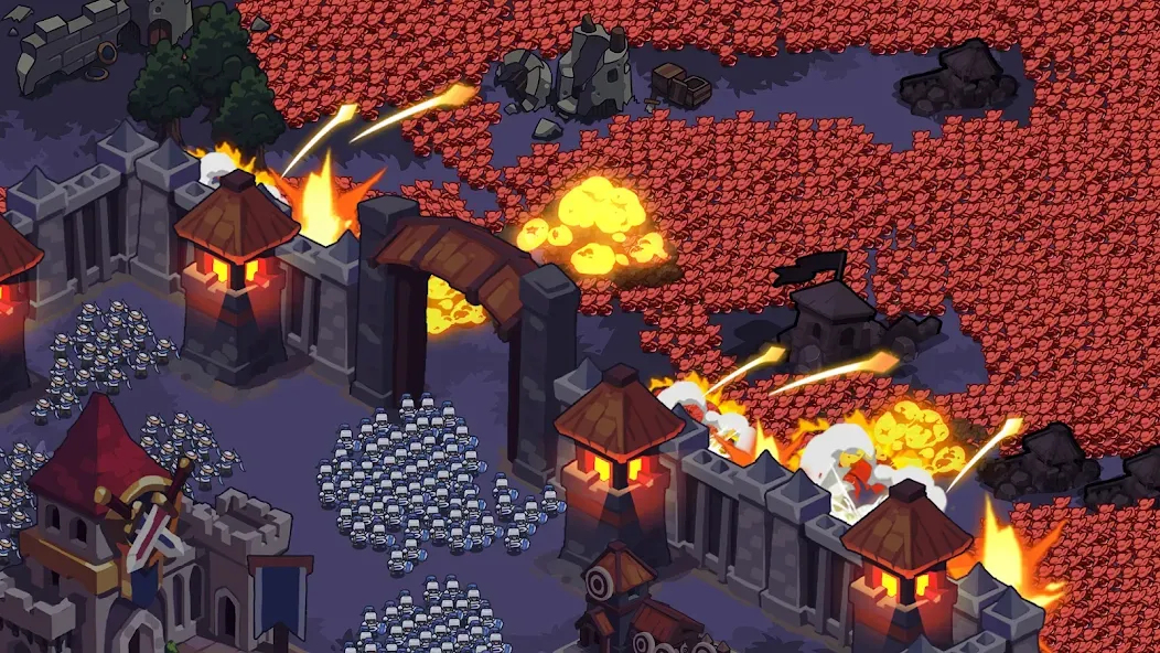 Nighty Knight: Fronteira TD screenshot 4