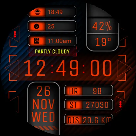 Watch Face WF148 screenshot 3