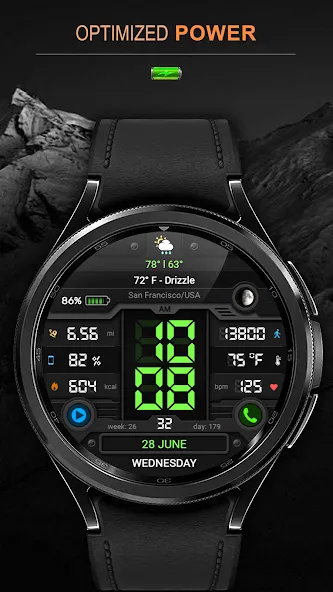 WFP 051 Military watch face screenshot 8