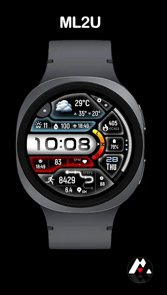 ML2U 294 Watch Face screenshot 4