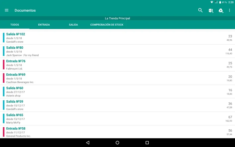 Stock e Inventario Simple screenshot 11