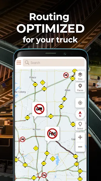 Hammer: Truck GPS & Maps screenshot 2