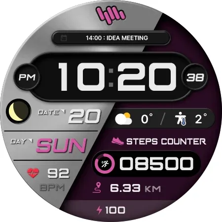 SamWatch Color Metal B screenshot 34
