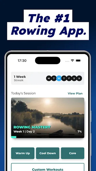 Rowing Machine Workouts screenshot 1