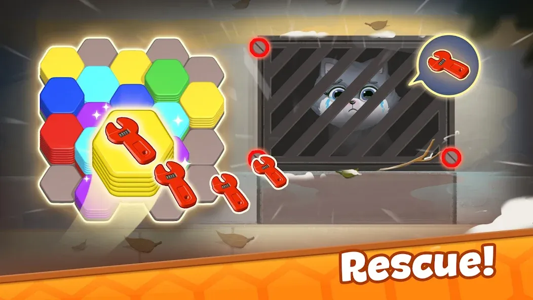 Tap Hexa: Family Story Puzzle screenshot 2