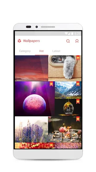 GO Launcher S โ 3D Theme, Wall screenshot 7