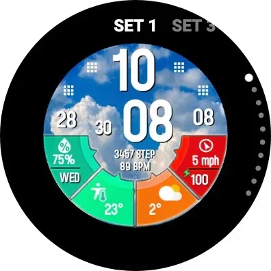 N-SPORT530 Digital Watch Face screenshot 14