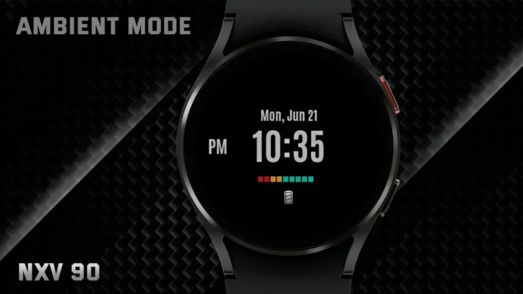 NXV90 Digital Tech Watch face screenshot 5