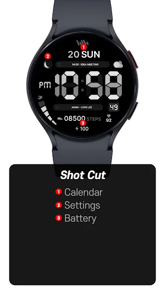 SamWatch Digital Harmony I screenshot 3