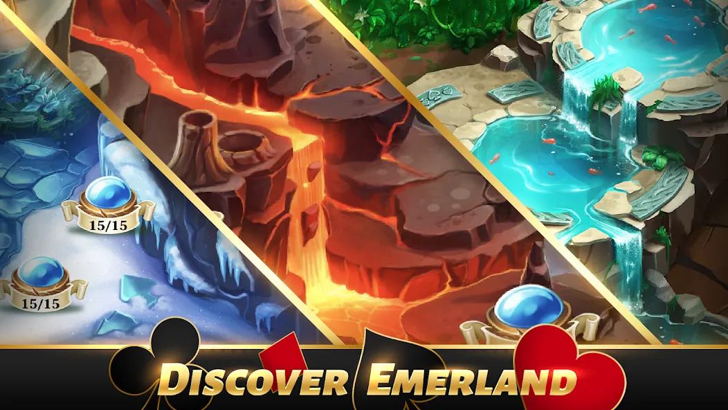 Emerland Solitaire 2 Card Game screenshot 5