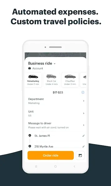 Gett- Corporate Ground Travel screenshot 3