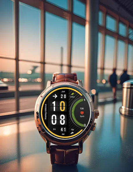Airport 01 Watch Face screenshot 1