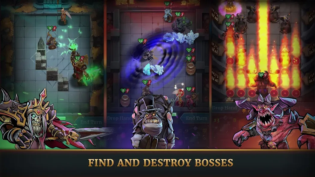 Demon Dungeons - Abyss Tactics screenshot 4