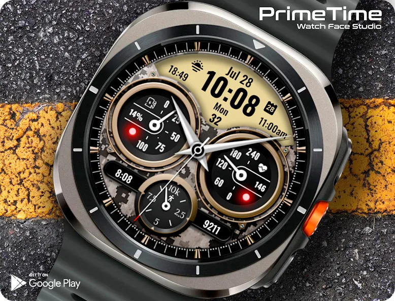 PT12 Hybrid Watch Face screenshot 3