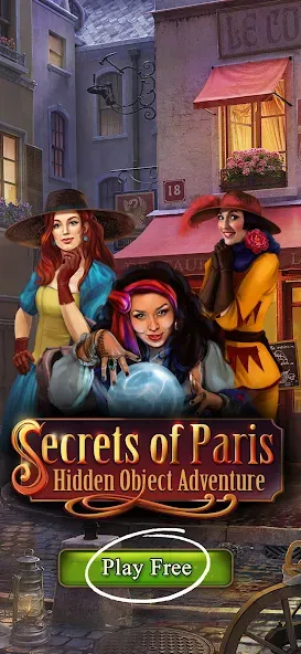 Paris Secrets Hidden Objects screenshot 5