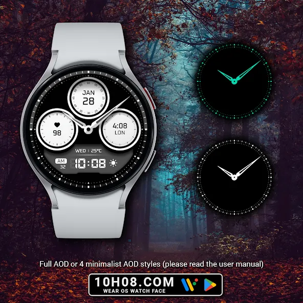 Watch face 10h08.com #117 screenshot 6