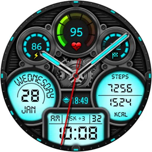 Hybrid Energon Watch Face screenshot 22