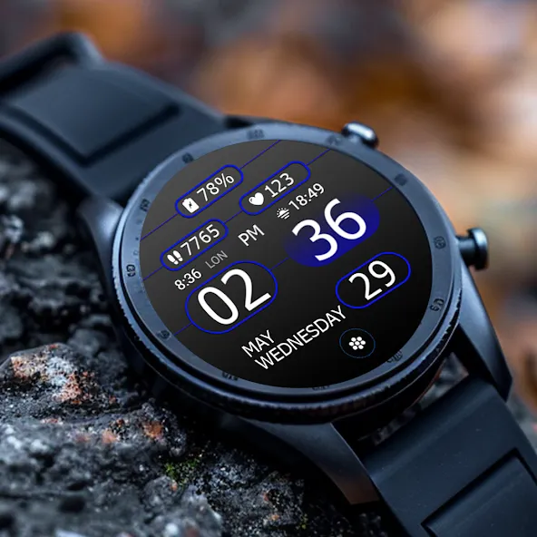 Key WF32 Digital Classic Watch screenshot 1