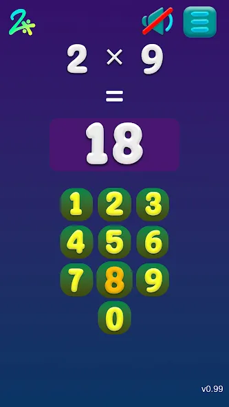 Two-Twos (Math Practice App!) screenshot 1