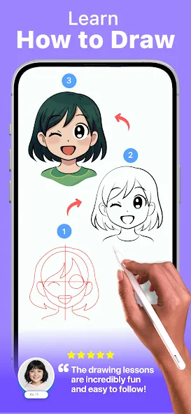 Drawing Desk: Learn to Draw screenshot 1