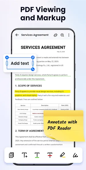 PDF Reader - PDF Editor screenshot 3