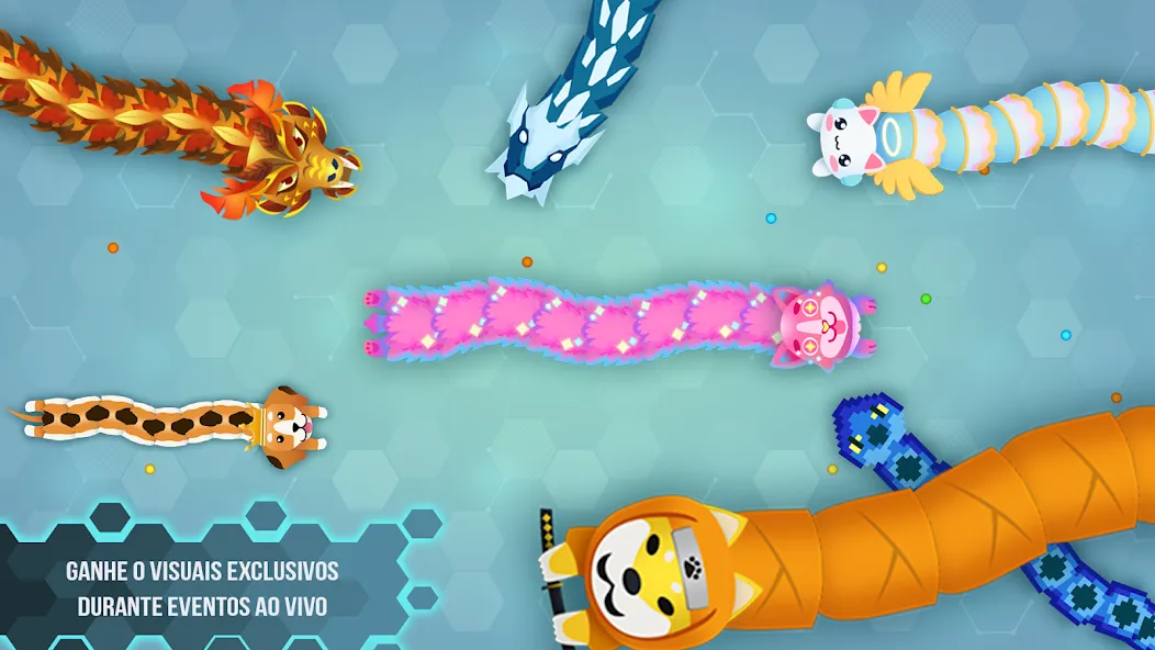 Snake.io Jogos .io da Cobra.io screenshot 3
