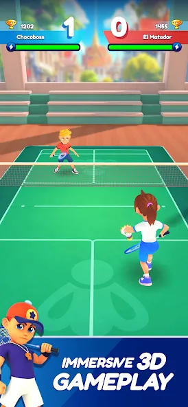 SMASH Badminton screenshot 1