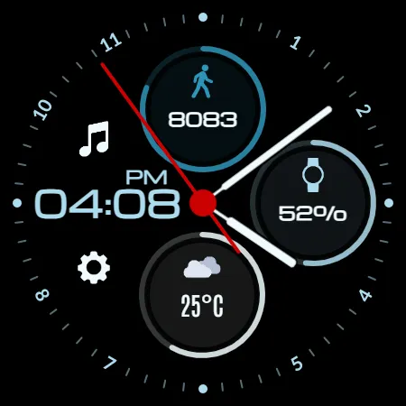 Fusion Rings Watch Face screenshot 10