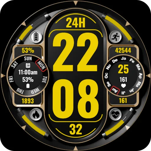 PT11 Digital Watch Face screenshot 33