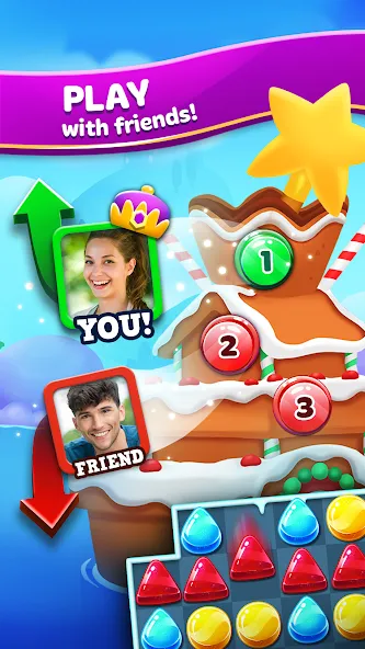 Frozen Frenzy Mania – Match 3 screenshot 4