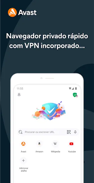 Avast Secure Browser screenshot 1