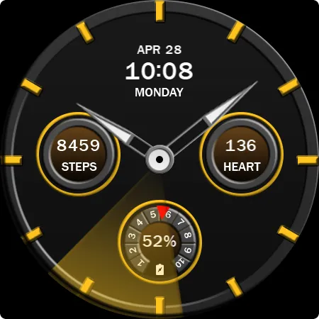 Key WF78 Classic Watch Face screenshot 26