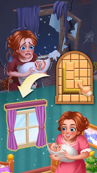 Wooden Puzzle: Block Adventure screenshot 2