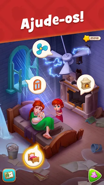 Gardenscapes screenshot 1