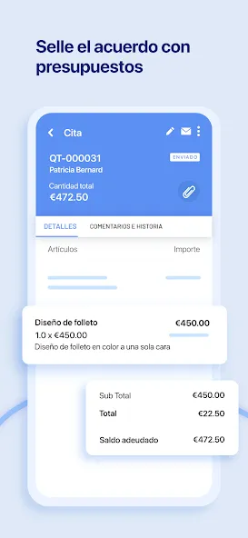 Zoho Invoice - Facturas Fácil screenshot 4