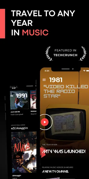 Rewind: Music Discovery screenshot 1