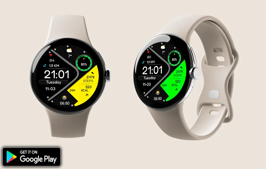 WHISPER HOLDINGS Watch Face screenshot 2