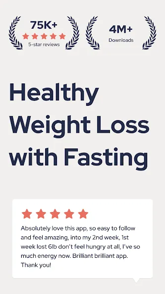 Intermittent Fasting: FastEasy screenshot 1