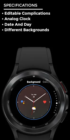 Thinight - watch face screenshot 4
