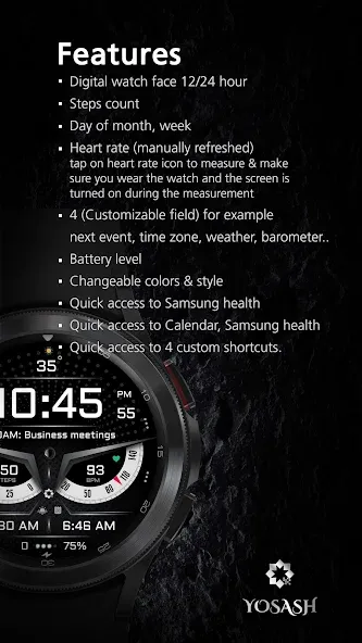 A475 Angry Eyes Digital Face screenshot 4