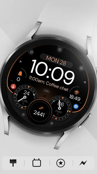 Dream 154 Digital Watch face screenshot 5