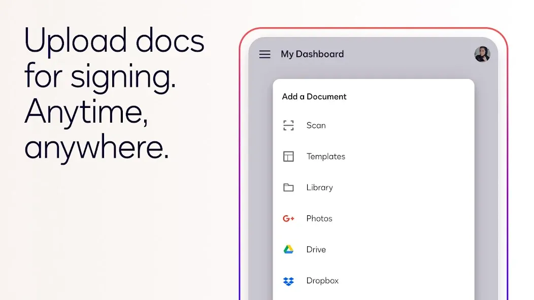 Docusign - Upload & Sign Docs screenshot 18