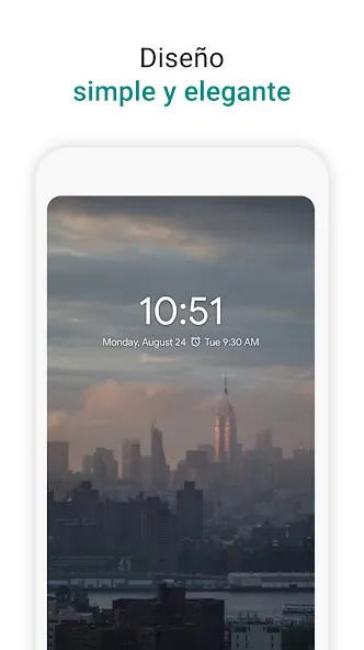 Widget de reloj digital screenshot 1